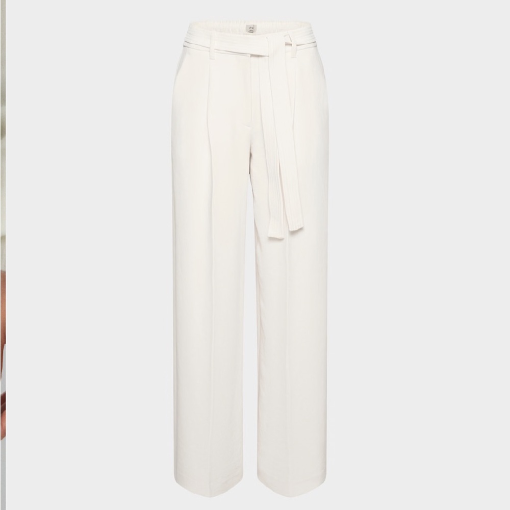 NWOT aritzia Wilfred Shimmy Pant - Crepette size 0